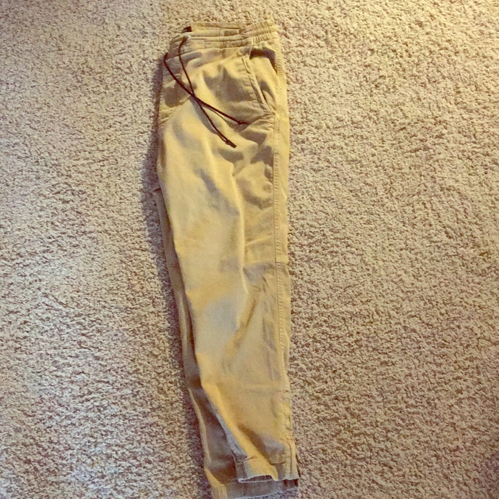 Khaki Joggers